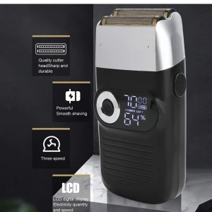 Hår shaver  - Säljer ett hår shaver kit. Apparaten på bilderna ingår i ett case med ett extra munstycke, brush, laddare och olja 