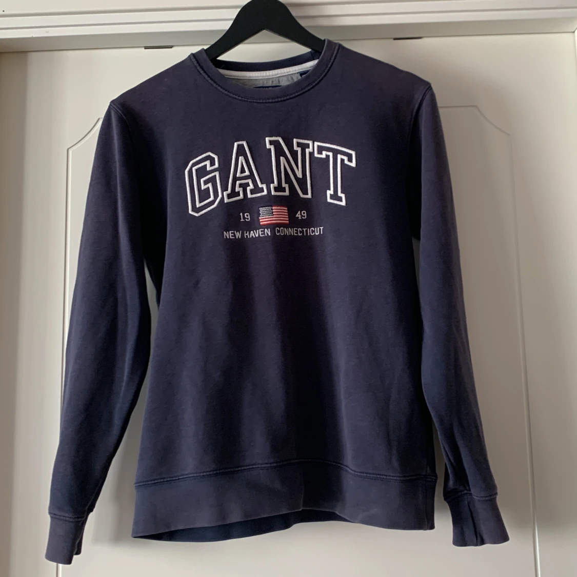 Gant tröja, deimblå