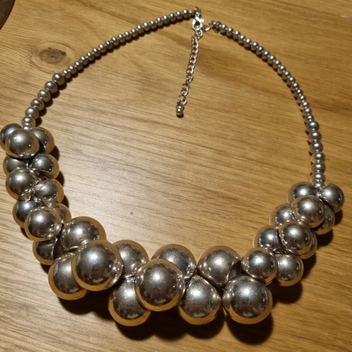 Halsband silvrigt  - 90