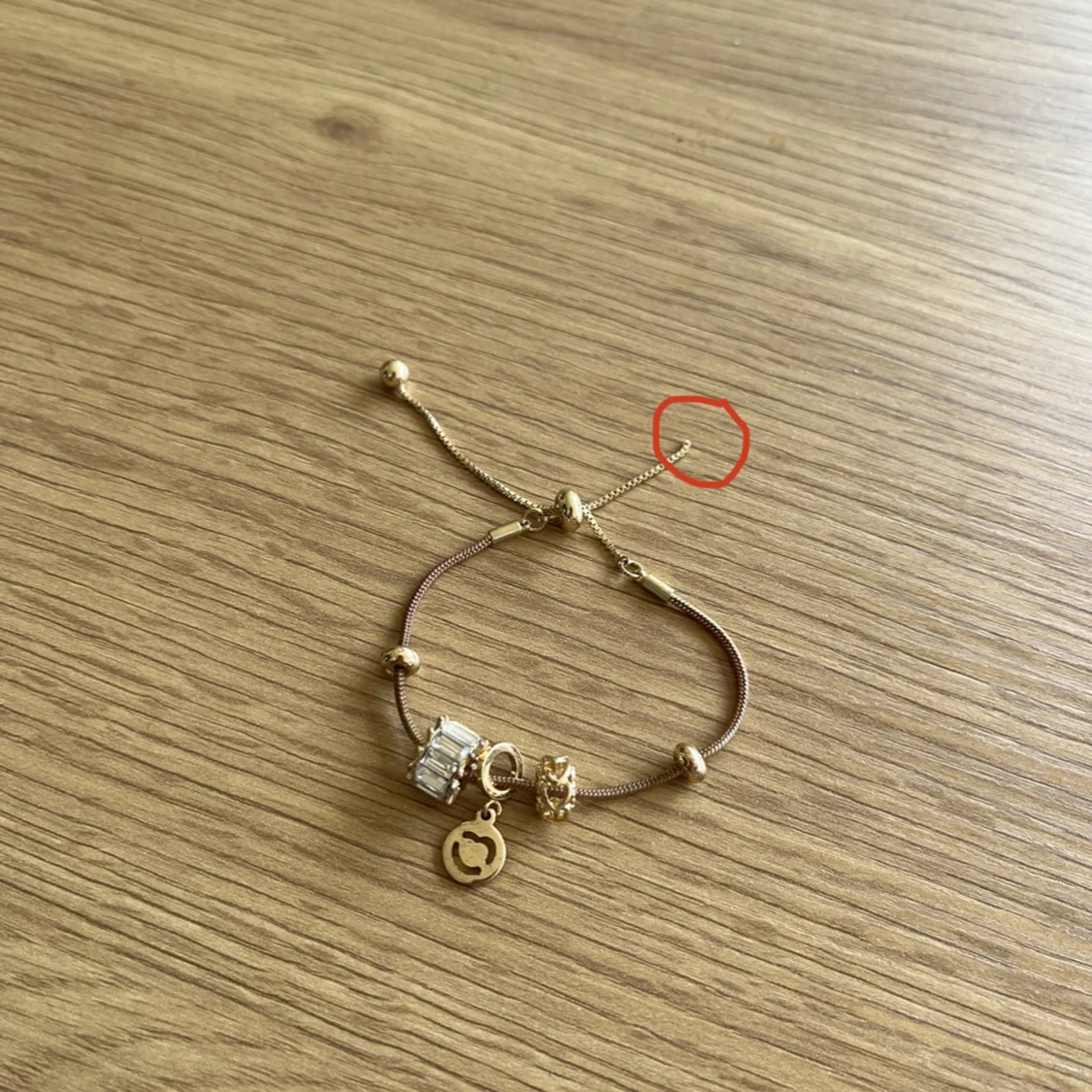 luxury cubic zirconia bead armband - 91