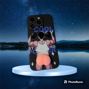 Rolig IPhone 14 Pro Skal - Rolig iPhone 14 Pro skal.  Gummi ”rumpa” 😄  Jätte fin skick!