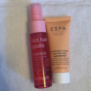 Värmeskydd och overnight glow  - Säljer dessa två produkter den rosa är ett värmeskydd och den andra är ett overnight glow ❤️Säljer i ett pack!