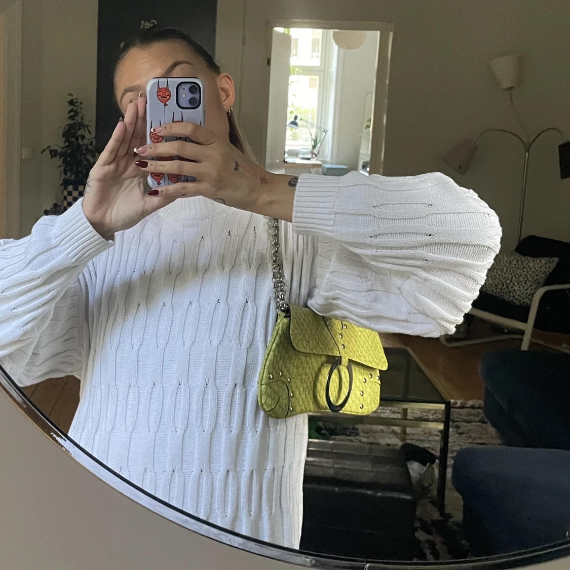 Liten grön handväska  - 90