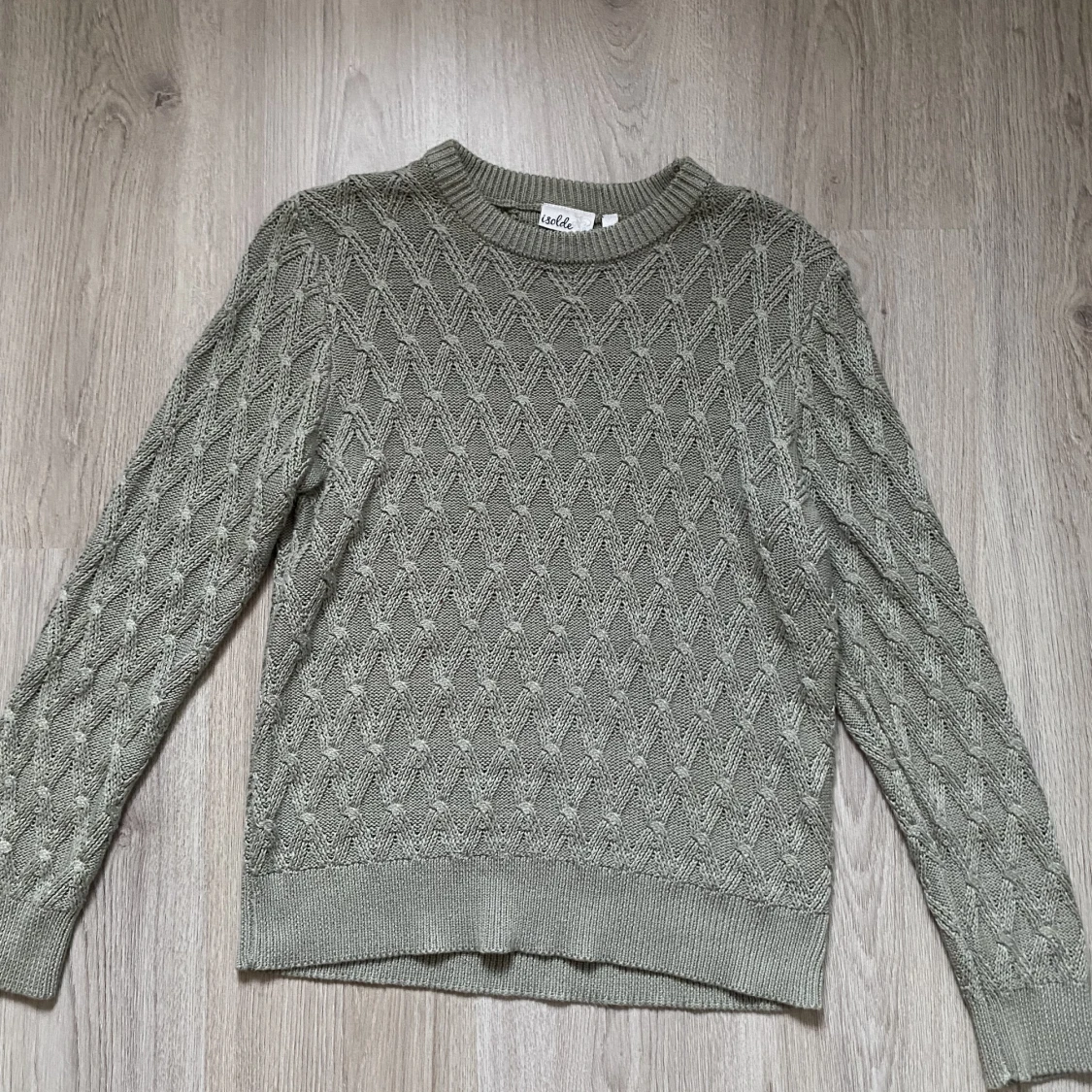 Stickad grön trjöja - 91