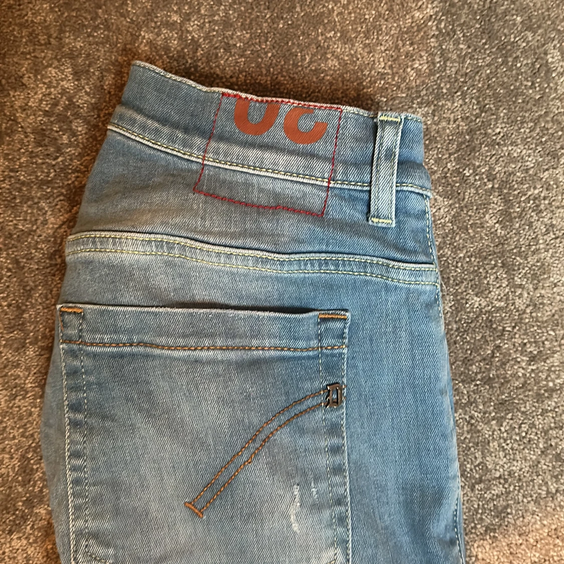 Blå dondup jeans - 90