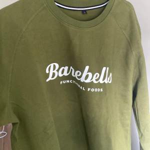En sällsynt Barebells hoodie i en snygg olivgrön färg ❌aldrig använd❌rätt så limiterad