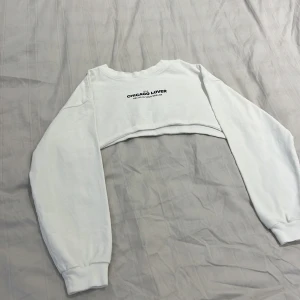 Croptop - En vit sommar croptop från zara, ganska tunn och tvättas innan skick