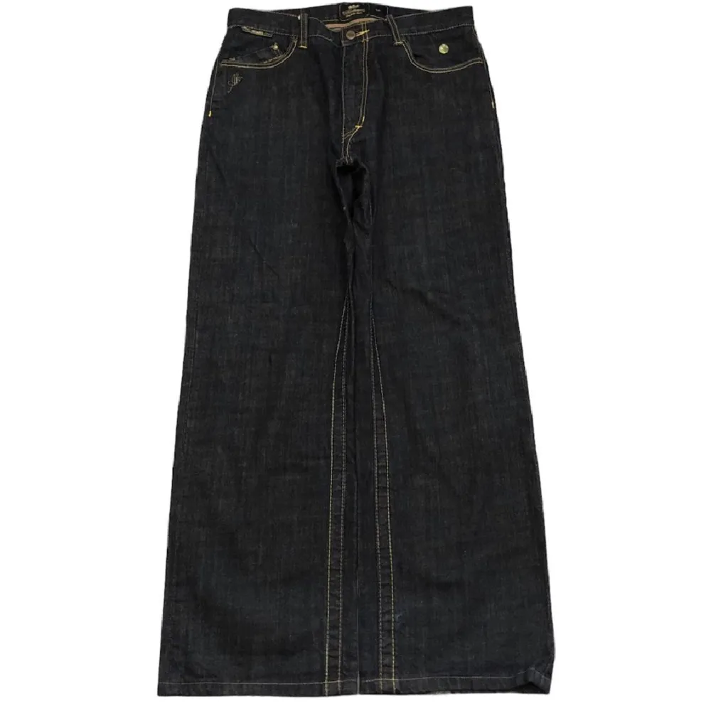 Vintage baggy jeans från 99-tals Akademiks storlek 32x32, benöppning 24,5cm. Möts helst upp på men går att frakta  -dma för fler bilder:). Jeans & Byxor.