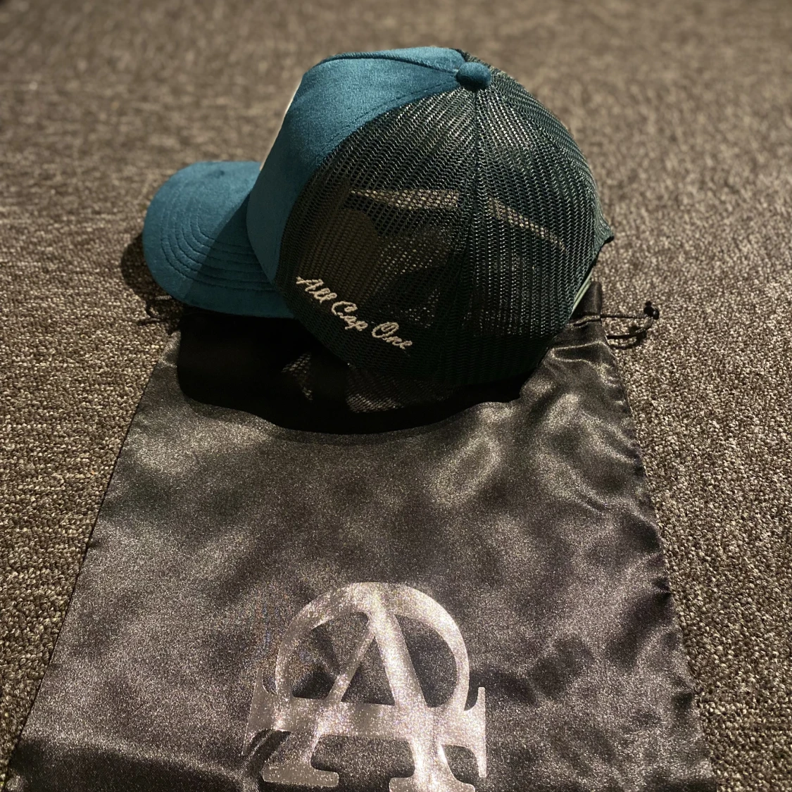 AllCap1 keps ”Green G.O.A.T Velvet” - 91