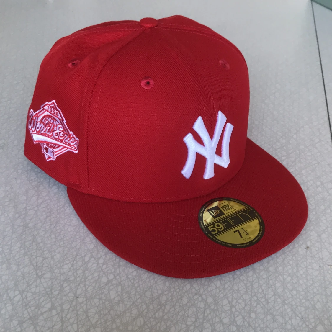New era röd nyc yankees keps
