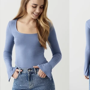 långärmad topp - Säljer nu min blåa soft touch jersey top från Gina Tricot🩵 tröjan är i superfint skick och mycket sparsamt använd🩵 storleken är xs🩵 köptes för 199 och säljer för 140 + frakt🩵