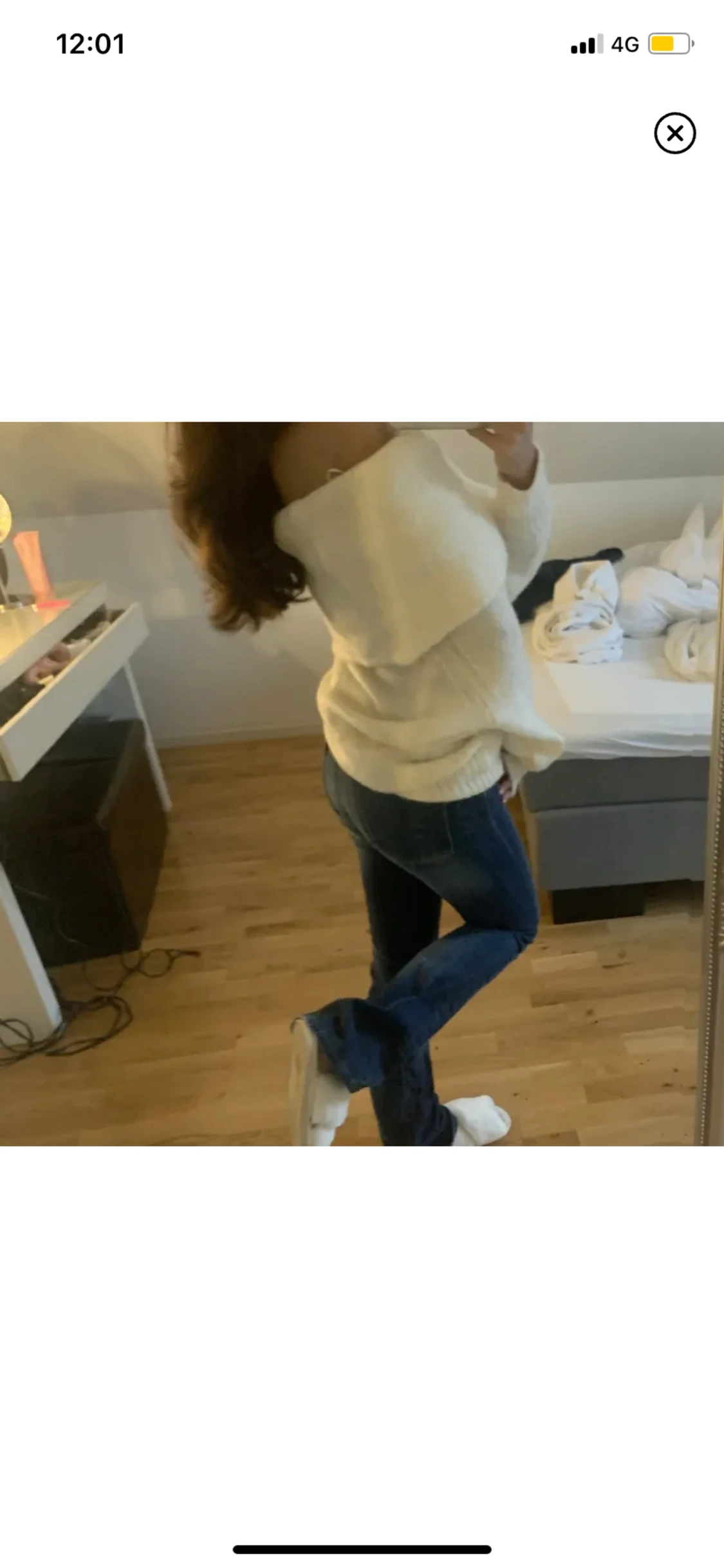 Stickad tröja  - 90