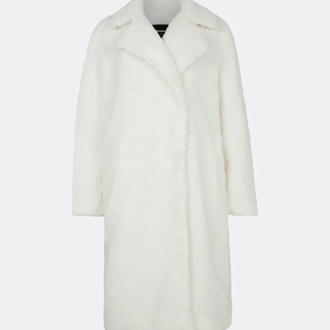 Vit Teddy jacka  - 90