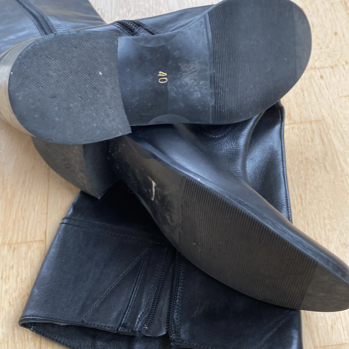 Läderstövlar storlek 40 - 91