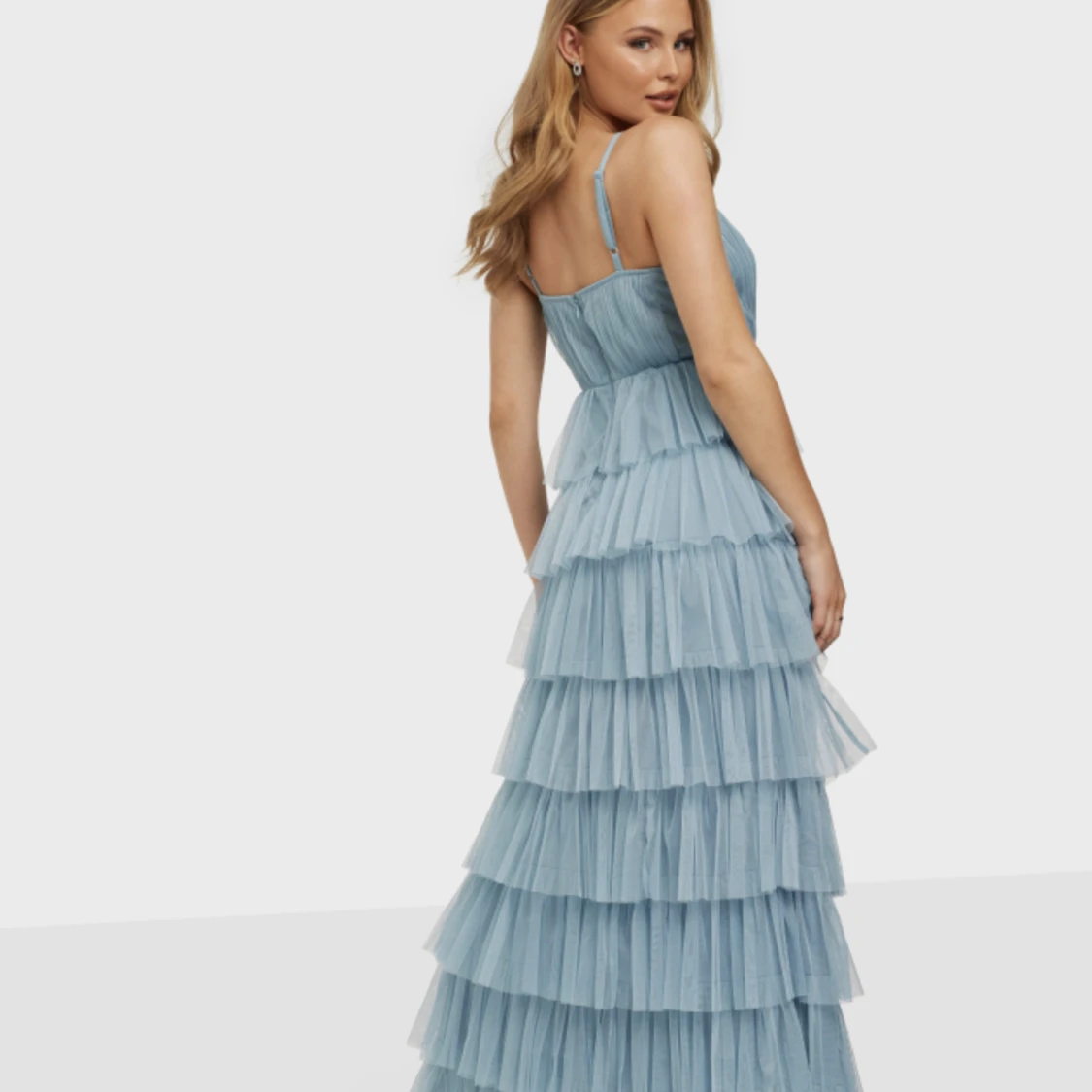 Blå balklänning - 90