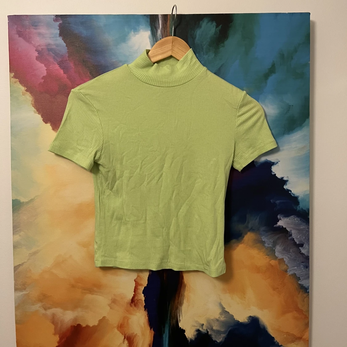 Turtle neck crop top 