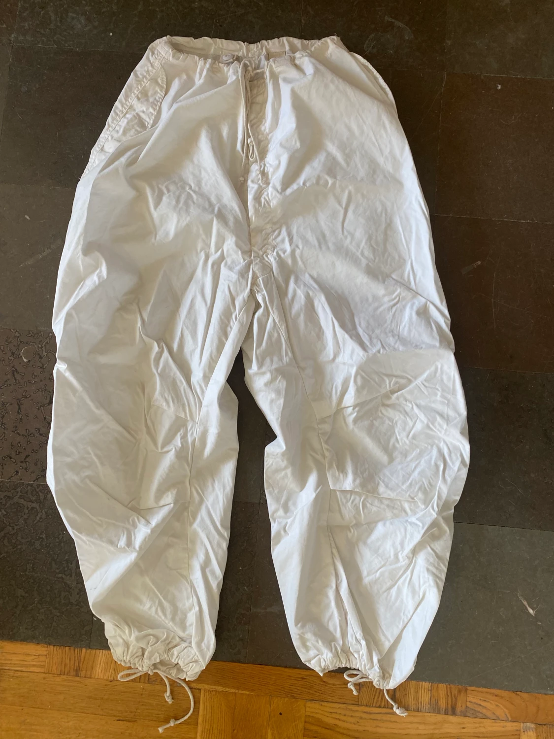 Vintage parachute byxor