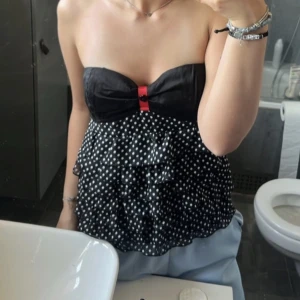 Bandeu topp - Bandeu topp med volanger, fint skick 