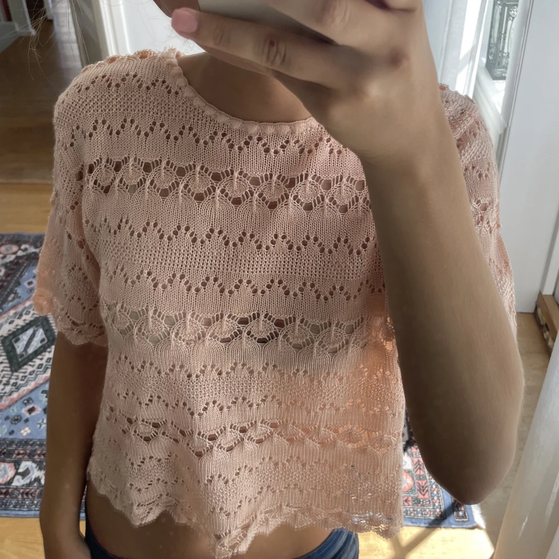 Jättesöt rosa topp