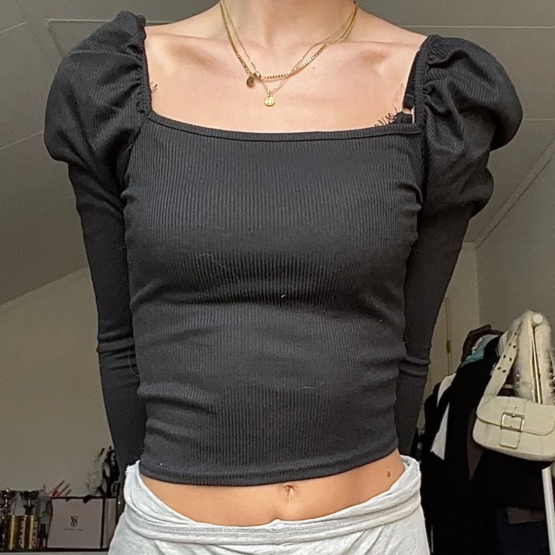 Långärmad topp - 90