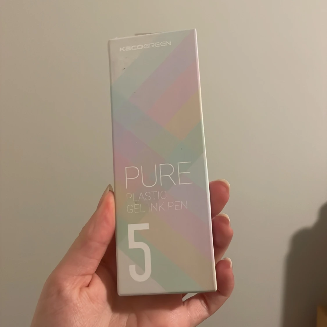 Pastellfärgade pennor 5st