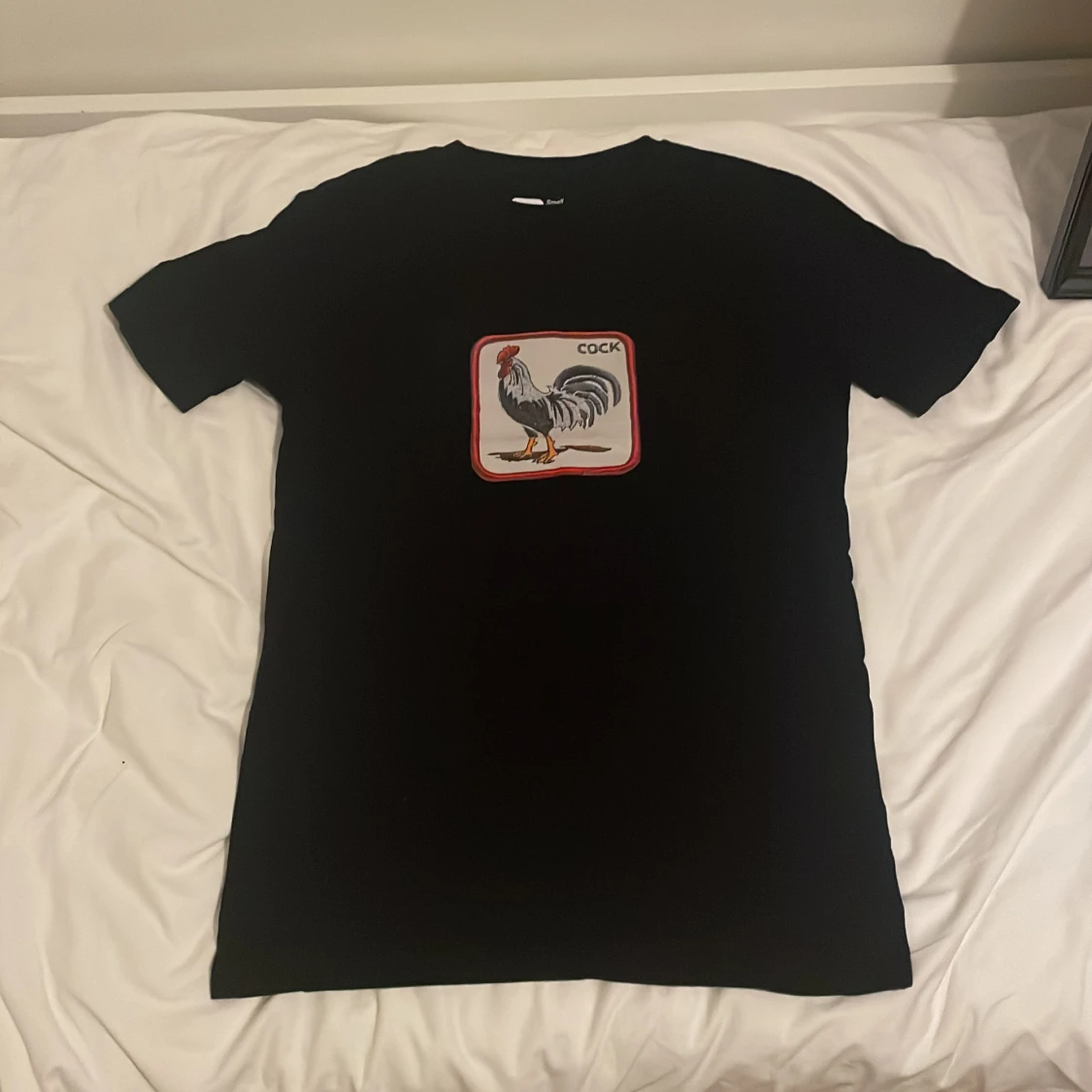 The farm tröja med tupp motiv