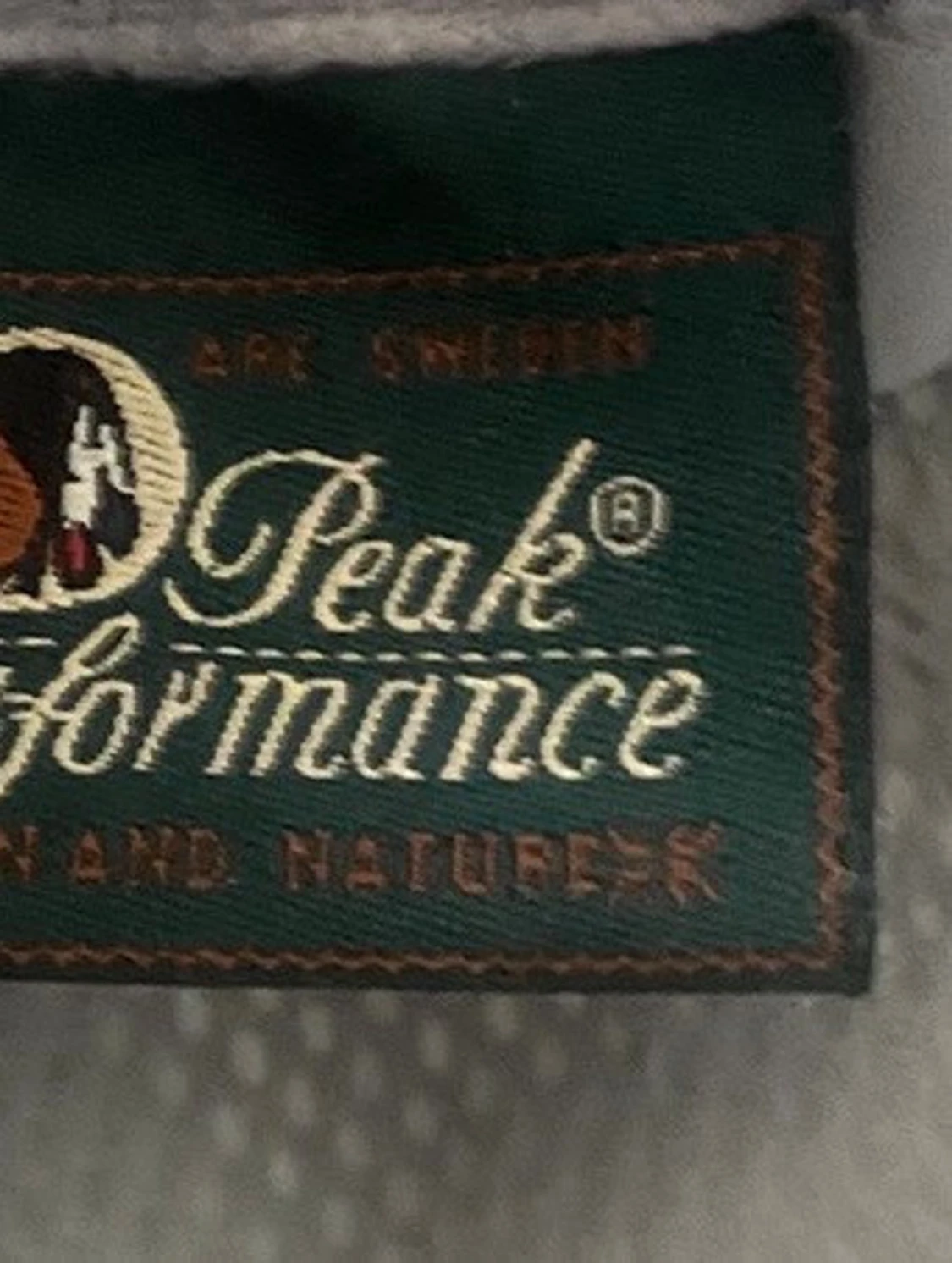 Peak Performance grön jacka, - 2