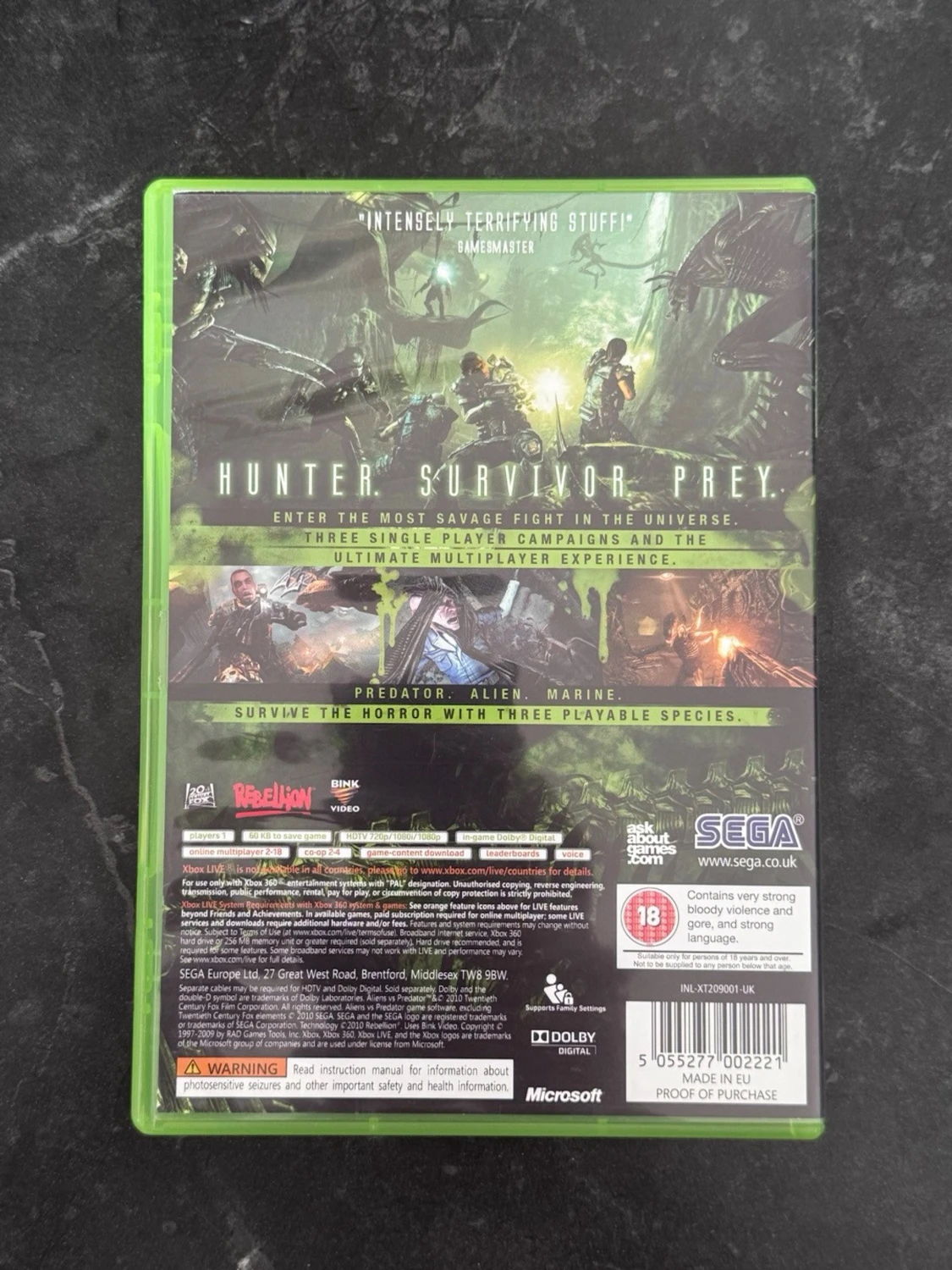 Aliens vs Predator - Xbox 360 - 1
