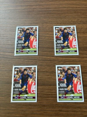 10 stycken Messi rookies cards - 10 stycken Messi rookie kort, otrolig kvalité, psa 10 runt 6 k