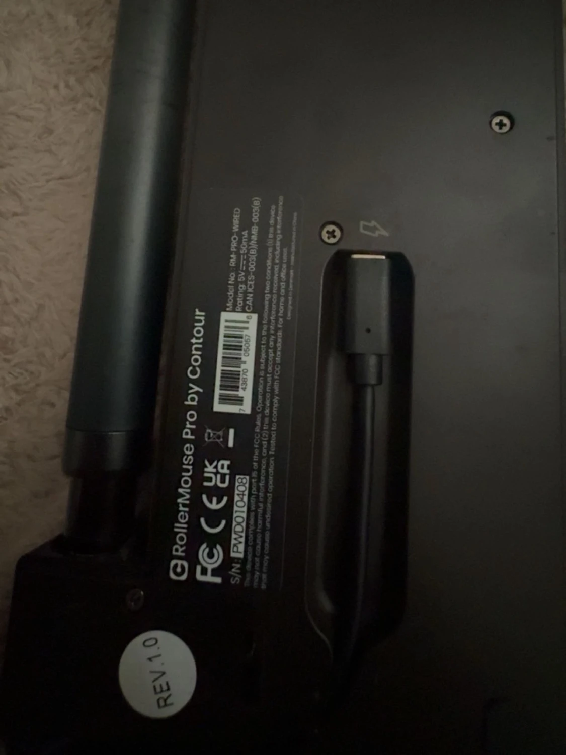 RollerMouse Pro ergonomisk mus - 1