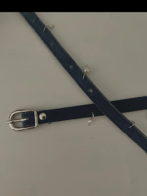 Belt. - Carefully selected and upcycled by LA.Noir Archive. Unique. Luxury vibe. One of one.🌊 Navy Blue.