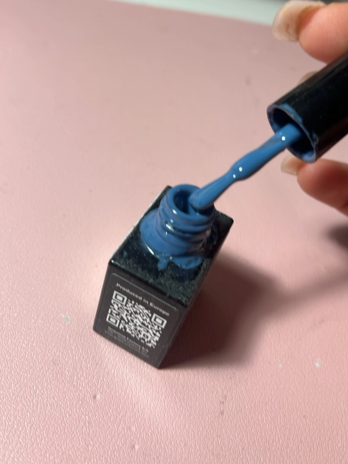 Blått gelnagellack Gelpolish Factor - 1