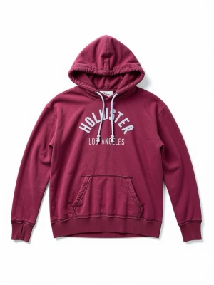 Hollister vintage hoodie M sällsynt  - Säljer en fet vintage sällsynt hollister hoodie i unika färgen vinröd, väldigt snygg hoodie. Bra kvalitet och skick!! Storlek M