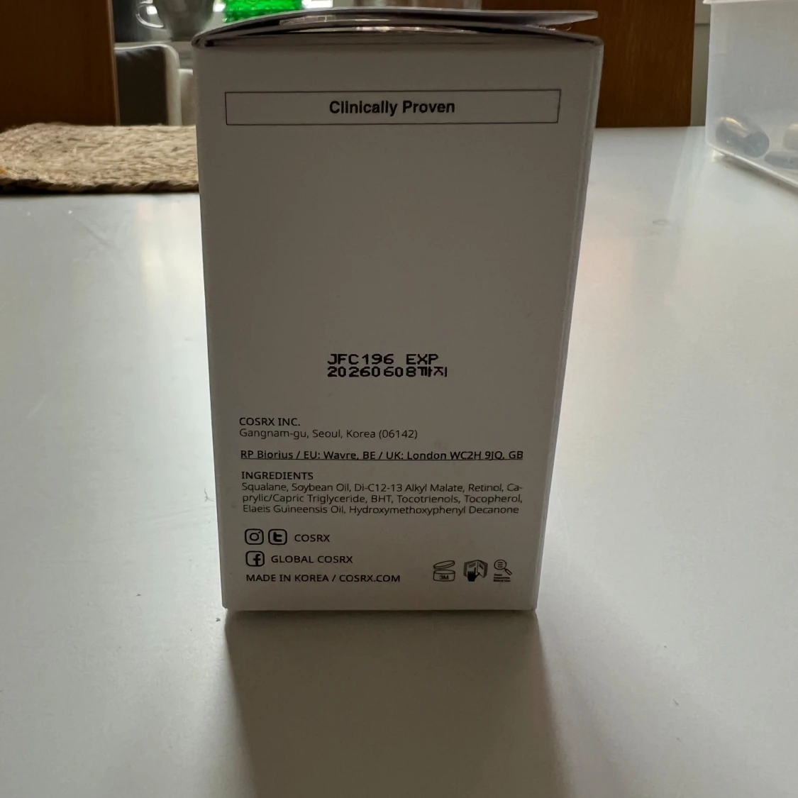 Cosrx the retinol 0.5 - 90