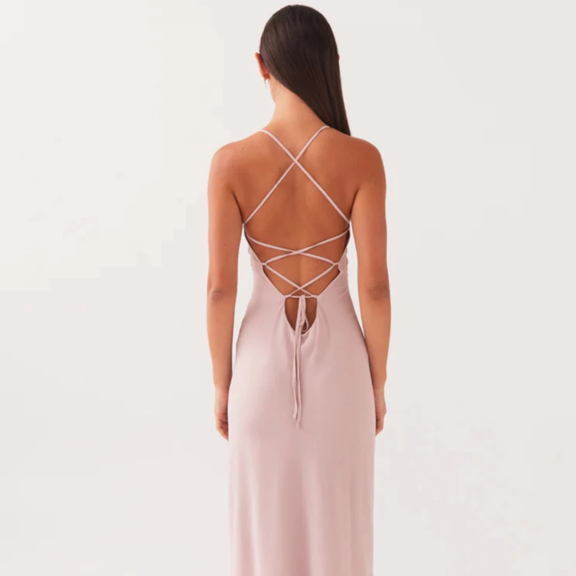 Rosa Balklänning  - 90