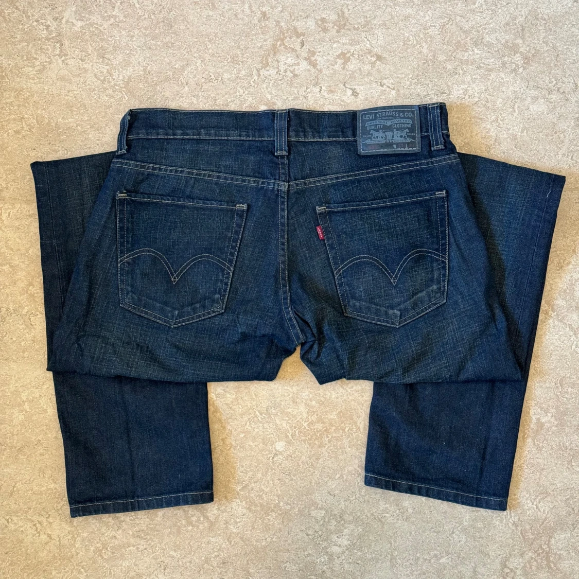 Levis 511 Mörk Blåa Jeans - 2