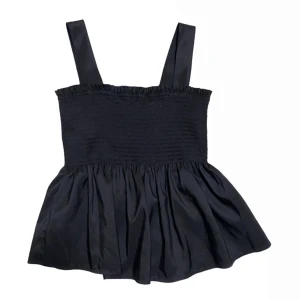 Svart Smock Top - En svart Smock topp, i storlek S. Den är väldigt stretching och det finns en massa utrymme om man är större vid bysten. Det finns även justerbara axelband. Oanvänd.