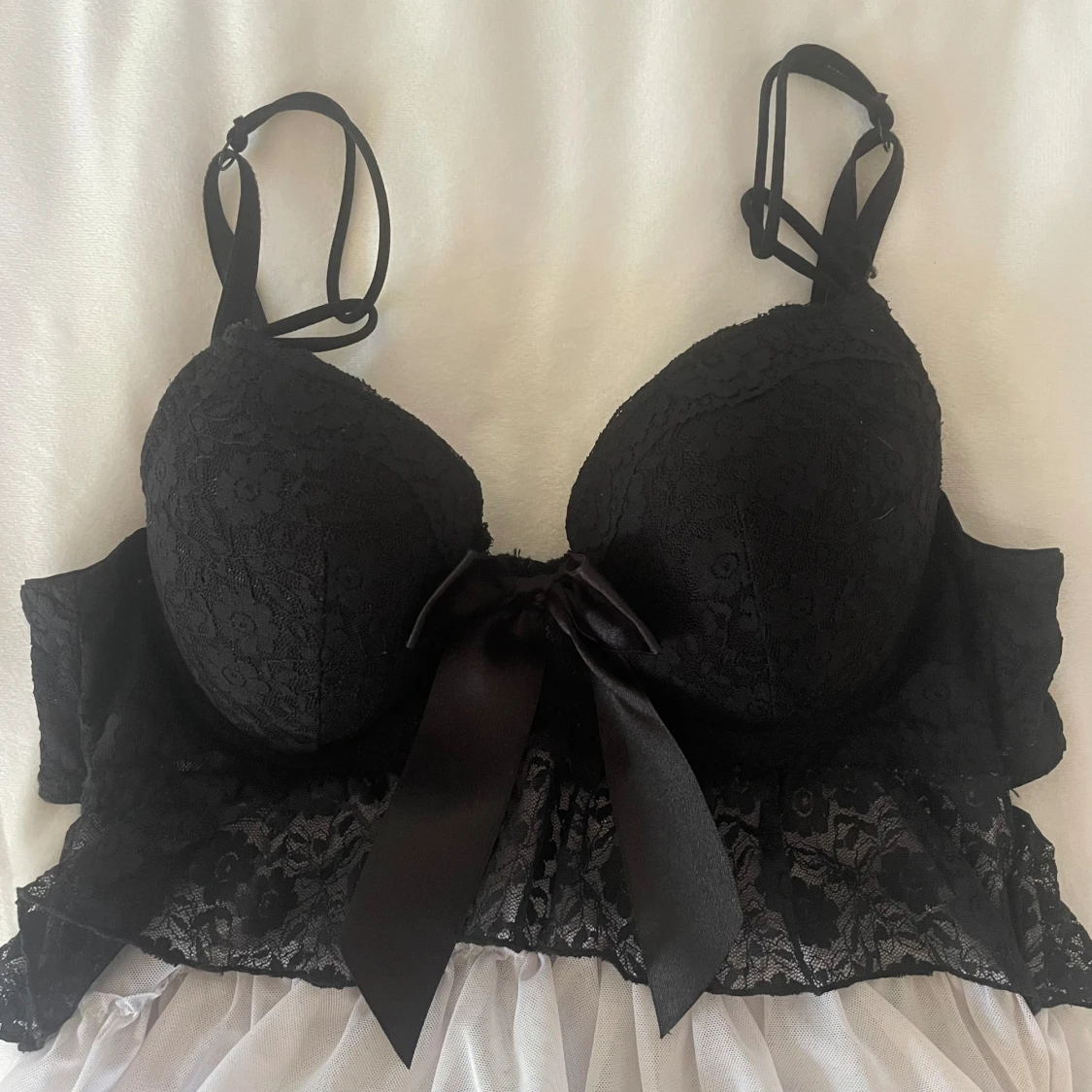 Ruffled babydoll top - 90