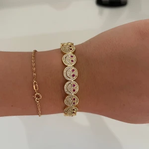 Smiley armband  - Går att anpassa storlek 