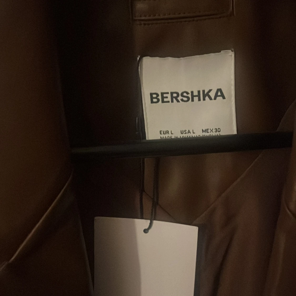 Läder kavaj bershka - 90