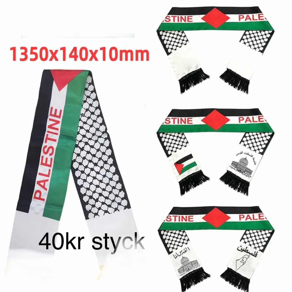 Palestina flagga halsduk/ Ny 2 st. Övrigt.