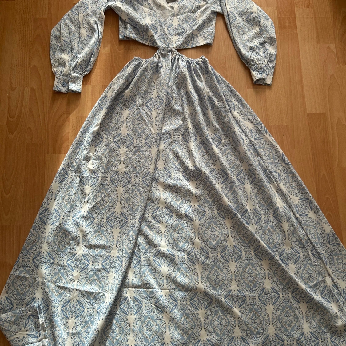 Blå sommarklänning  - 90