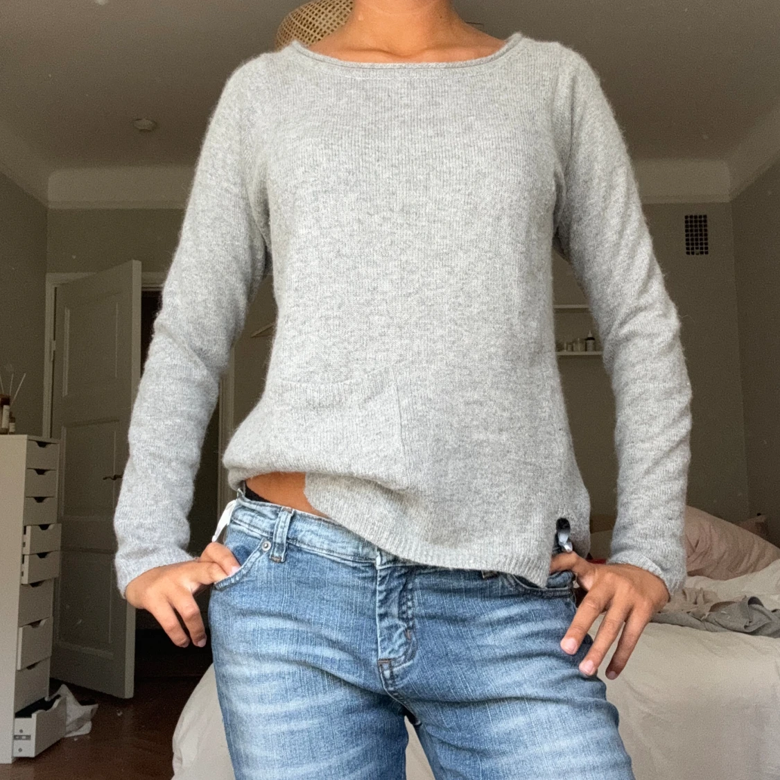 Stickad tröja  - 90