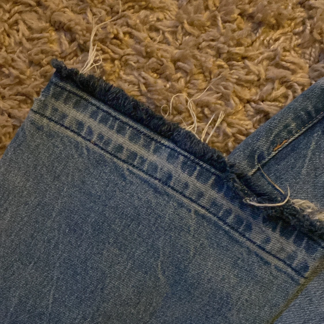 Blåa bootcut jeans🫶🏻 - 91