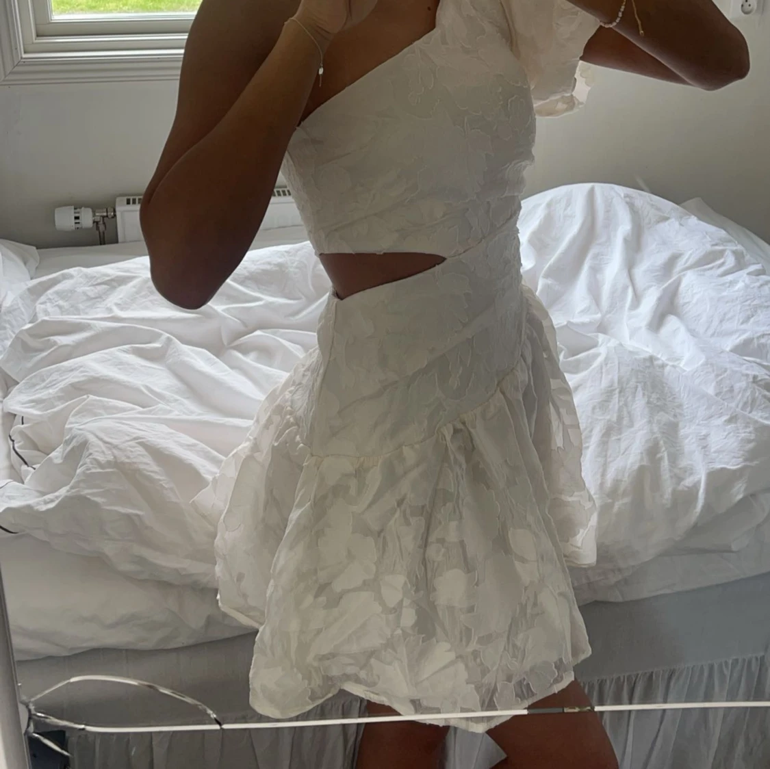 Vit klänning - 90