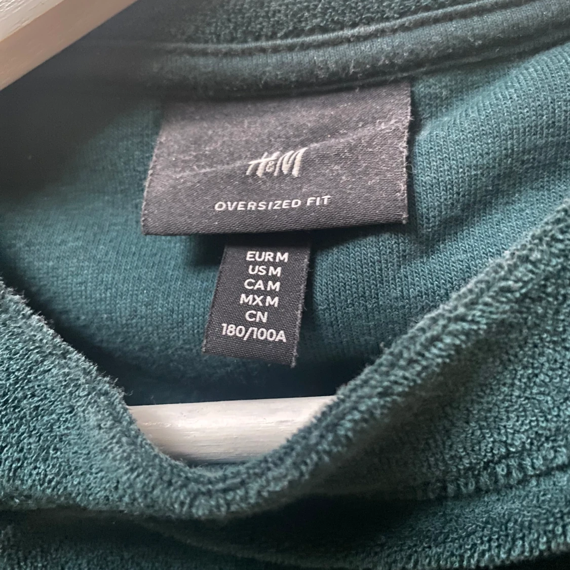 Grön Frotté tröja - 92