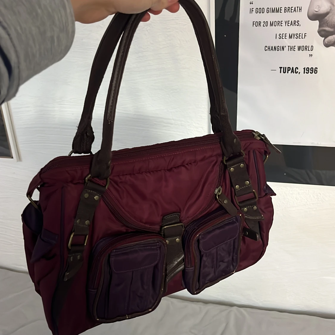 Y2K purple bag - 91