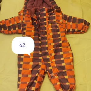 Overall småbarn stl 62 - Avtagbar luva Tjock 