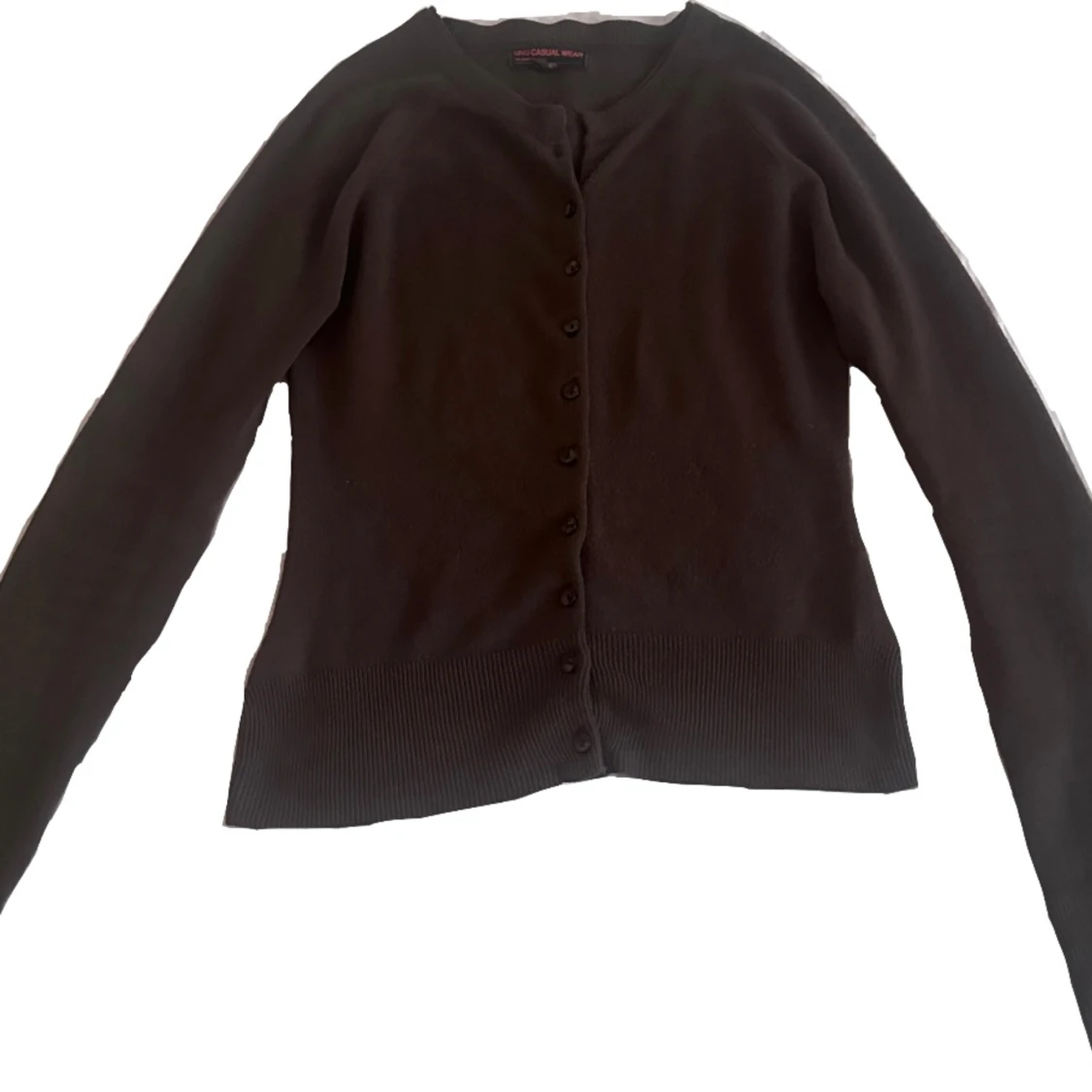 vintage brun button up cardigan 
