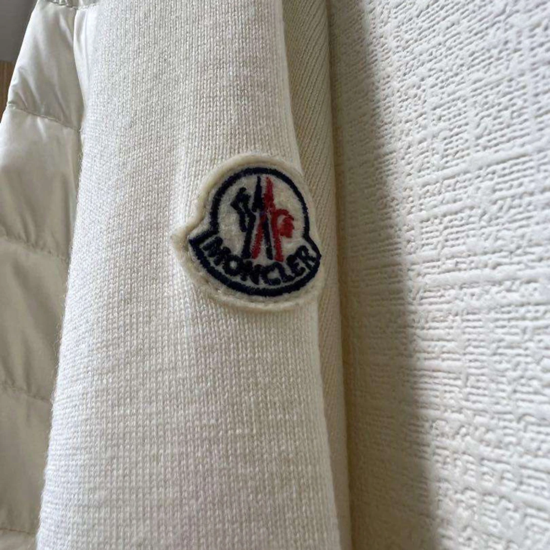 Vit moncler cardigan ÄKTA - 91